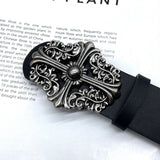 Chh Chrome Heart Belt Cross Hexagram Vine
