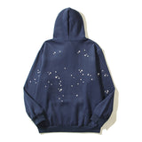 Sp5der Hoodie Spider Web Design Foaming Star