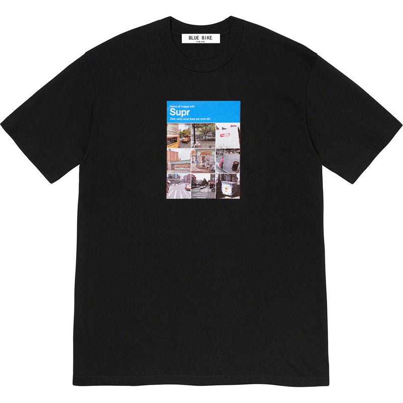 Men T-shirts 21SS Verified Tee Poster Street View Loose Short Sleeve Crew Neck T-Shirt