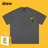 Drew T Shirts Short-Sleeved T-shirt Smiley Face