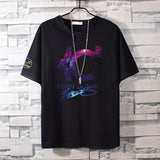 Basketball Sports T Shirt Basketball Clothes Short Sleeve Men'S Loose Student Trendy Curry No. 30 Youth Casual T-Shirt