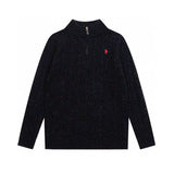 Ralph Lauren Knitted sweaters RL sweater half-height zip-up knitted sweater Polo