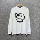 Purple Brand Long Sleeve T-Shirt Fashion Loose Long Sleeve Top