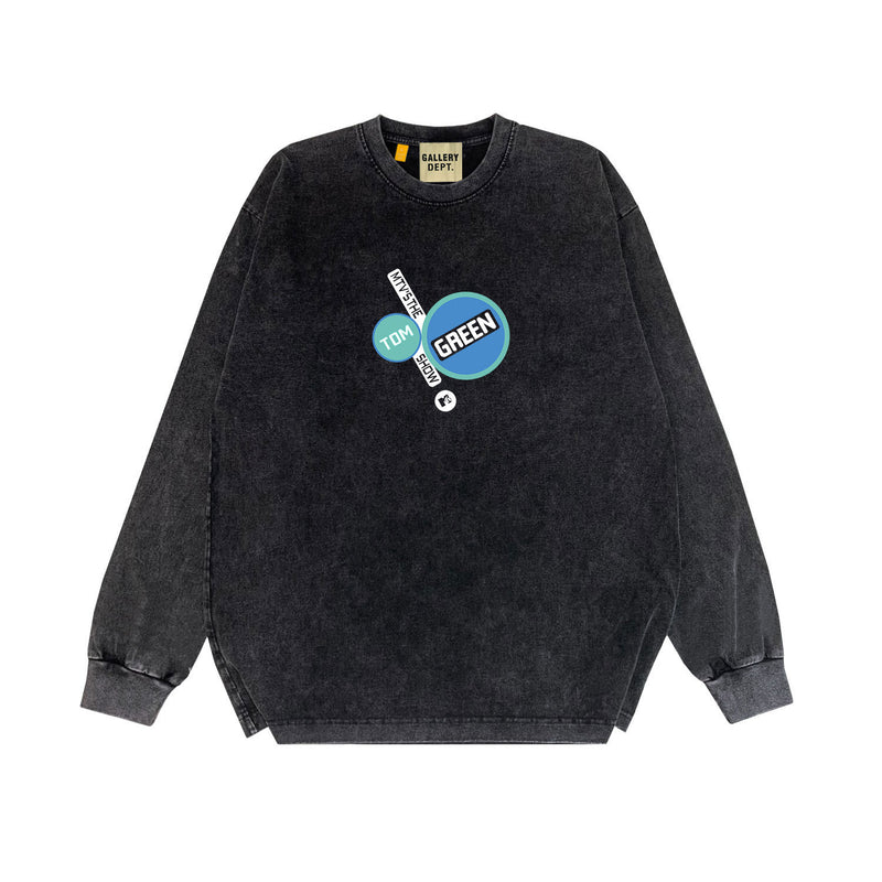 Gallery Dept Long Sleeve Shirt Vintage T Shirt Washed and Worn Vintage Long Sleeve T-shirt
