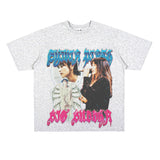 Film Star T Shirt Singer Izumi Sakai Character Loose Retro Street T-shirt Men and Women