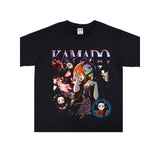 Basket Ball Star T Shirt Printed Short Sleeve Loose T-shirt