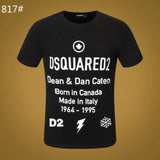 Dsq2 T Shirt Casual Sports Printed Short Sleeve Summer Men