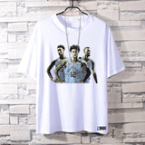 Basketball Sports T Shirt Summer Cotton Short Sleeve T-Shirt Male Student Basketball Sports Loose