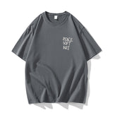 Nasa T Shirt Short Sleeve T-Shirt Men'S And Women'S Cotton Half Sleeve