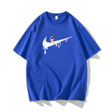 Nasa T Shirt Short-Sleeved T-Shirt Men'S Summer Casual Cotton Loose