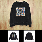 Purple Brand Distressed Sweatshirt Retro Vintage Crew Neck Sweater