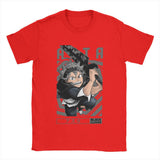 POMEL T-Shirts for Men Anime Manga Casual Cotton