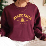 Falls Virginia Sweatshirt Plus Size O-neck T-shirt