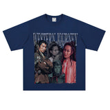 Film Star T Shirt Movie Westward Journey Stephen Chow Trendy Pure Cotton Short Sleeve Loose T-shirt
