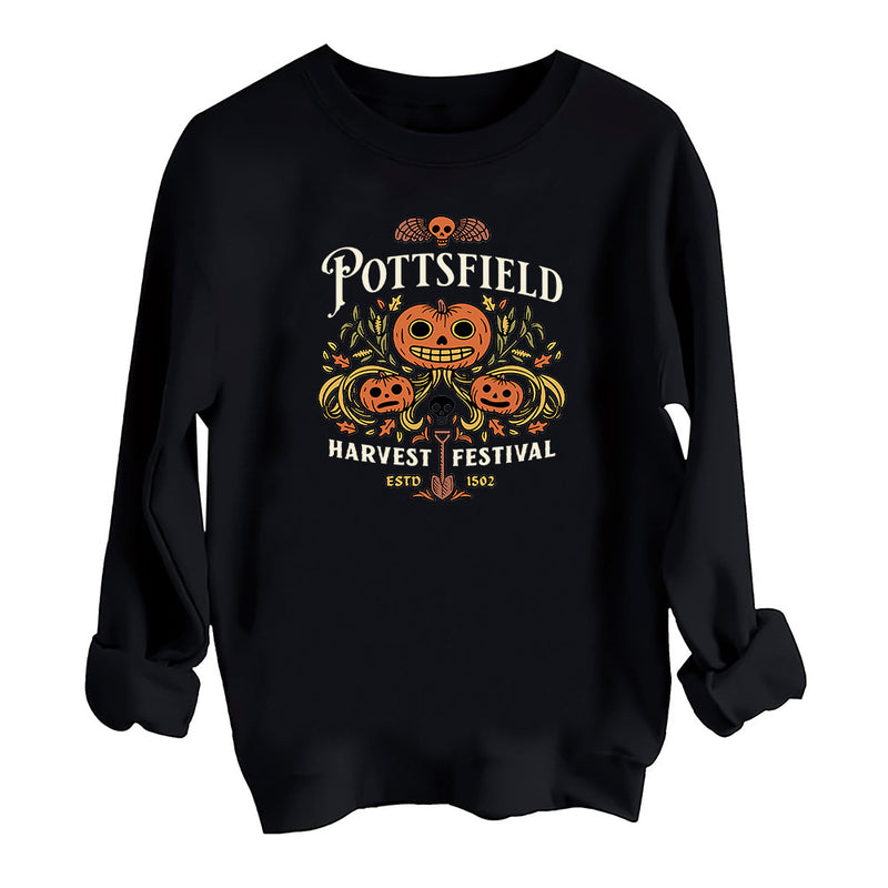 Pottsfield Harvest Festival Halloween Sweatshirt