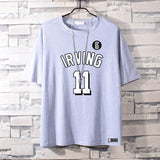 Basketball Sports T Shirt Summer Round Neck All-Matching Loose Short Sleeve T-Shirt Men