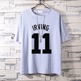 Basketball Sports T Shirt Nba Basketball Cotton Short-Sleeved T-Shirt Male Student Sports Kobe James Owen Curry