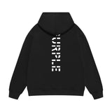 Purple Brand Hoodie Fashion Loose Hooded Sweater