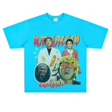 Film Star T Shirt Loose Heavy American Retro Street T-shirt