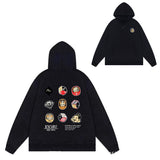 Evisu Hoodie print men and women
