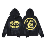 Mens trendy Hoodie & Pants Wash Water Make Old Hoodies Sweater Trousers