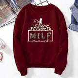 Milf Man I Love Fall Sweatshirt Pumpkin Fall Season Hoodies