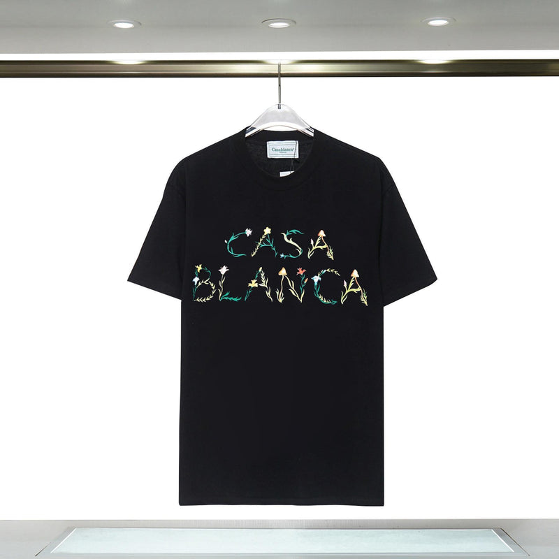 Casablanca T Shirts Fashion Casual Crew Neck Tee