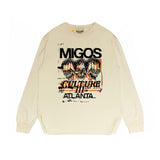 Gallery Dept Long Sleeved Shirt Fashion Brand Long Sleeve Long-Sleeved T-shirt Blouse