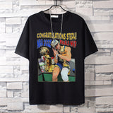 Basketball Sports T Shirt Loose Short Sleeve T-Shirt Boys Handsome Warrior Curry Basketball Sports Half Sleeve