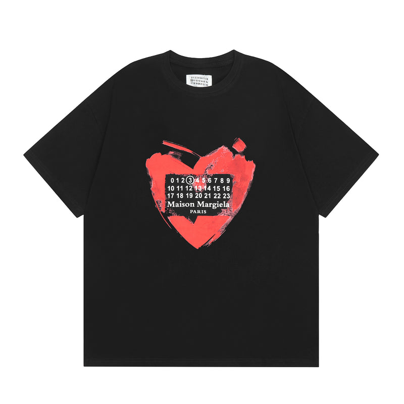 Maison Margiela T Shirts 2 Crew Neck Loose Short Sleeve T-Shirt