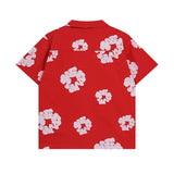Denim Tears T Shirts Kapok Short-Sleeved Shirt Casual Shirt