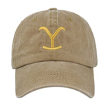 Baseball Cap Embroidered Hat Sun-Poof Peaked Cap Soft Top Complex