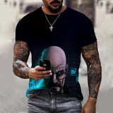Heisenberg T Shirt Deadly Poison Artist Printed Men'S T-Shirt Men'S Short Sleeve