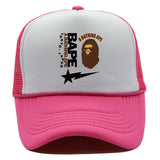 Plam Angle Hat Fashion Baseball Cap Shade Mesh Cap