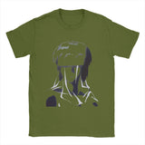 Ghost In The Shell Men T Shirts Anime Manga Casual T-Shirt