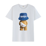 Basketball Sports T Shirt Cotton 2023 Summer Short Sleeve T-Shirt Men'S Casual