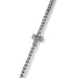 Chains Hip Hop 4MM Cross Copper Zircon Tennis Chain Necklace St. Valentine's Spectrum