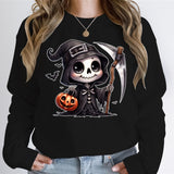 Setwear Clothes Men Women New Sweatshirt Cartoon Horror