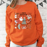 Retro Christmas Sweatshirt Aesthetic Claus