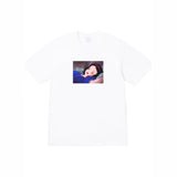 Mens T-shirts 24FW Snow White Tee Short Sleeve T-Shirt Cotton Bottom Shirt
