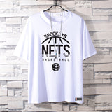 Basketball Sports T Shirt Summer Loose Short Sleeves T-Shirt Men'S Basketball Nets Owen Durant