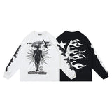 HS long-sleeve T-shirt autumn, loose long-sleeve T-shirt