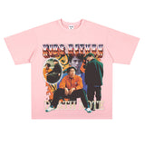 Film Star T Shirt North Kids Return Loose Heavy American Retro Street T-shirt
