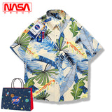 Nasa T Shirt Men'S Short Sleeve Printed Shirt Summer