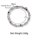 Chains Diamond Hip Hop Necklace Silver Fashion St. Valentine's Spectrum
