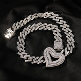 Chains Hip Hop Necklace Splicing Hanging Love Cuban Chain St. Valentine's Spectrum