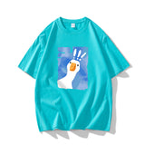 Nasa T Shirt Short Sleeve T-Shirt Summer Cotton Half Sleeve Men'S Loose Men'S T-Shirt