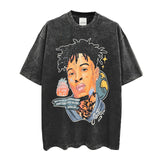 21 Savage T Shirts Loose distressed T-shirts