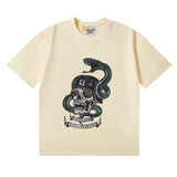 Gallery Dept T-Shirt Cobra Skull Soldier Short Sleeve T-Shirt