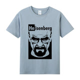 Heisenberg T Shirt Summer round Neck Short Sleeve T-shirt Men's Deadly Poison Master Gusi Heisenberg
